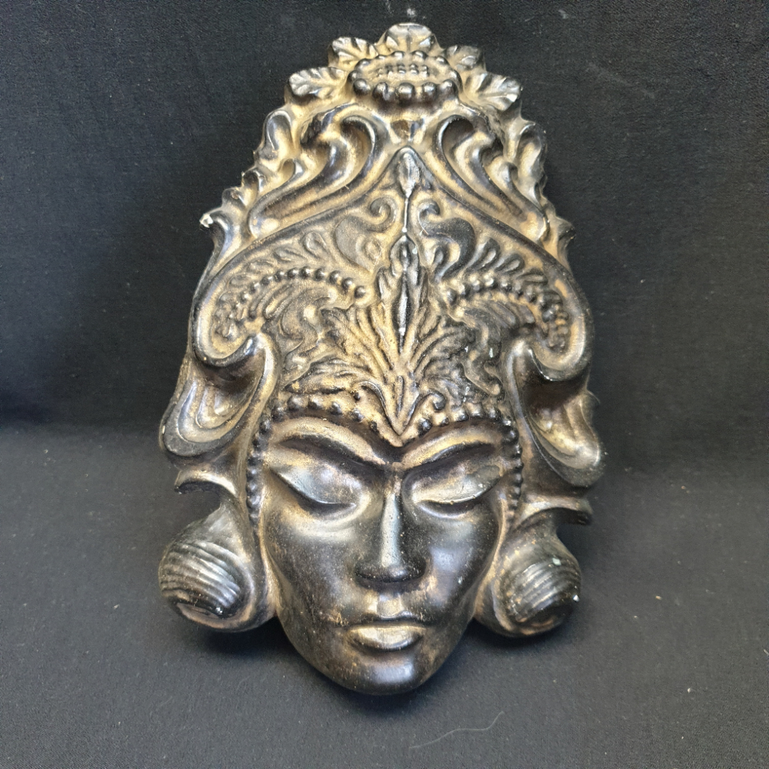 Будда, интерьерная маска Шивы, гипс. Картинка 1